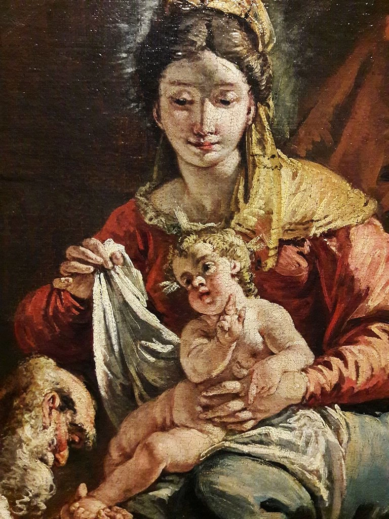 Adorazione dei Magi - National Museum in Warsaw, dettaglio